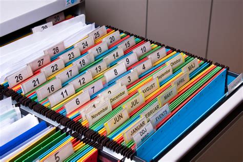 Afbeeldingsresultaten voor Color Coaded Filing System