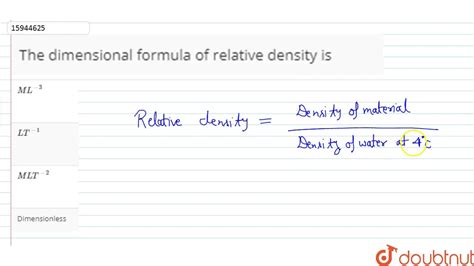 Image result for Relative Density