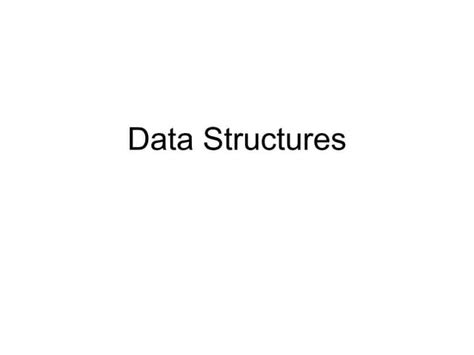 Image result for Common Data Structure in Data Science PPT