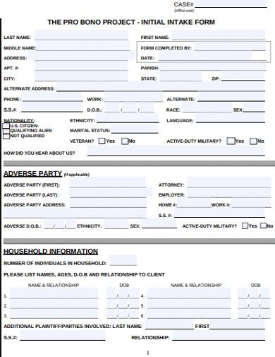 IT Project Intake Form に対する画像結果