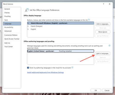 Image result for Office Language Preferences Design