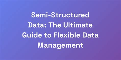 تصویر کا نتیجہ برائے Semi-Structured Database