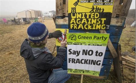 Image result for Fracking Protest