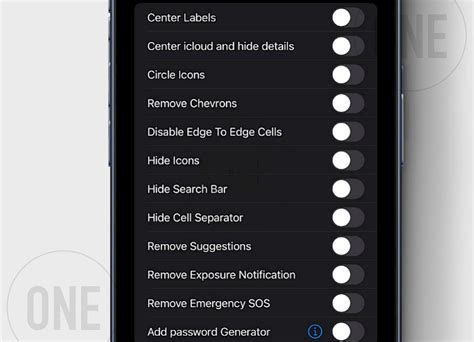 Image result for iOS Settings App Customize JB