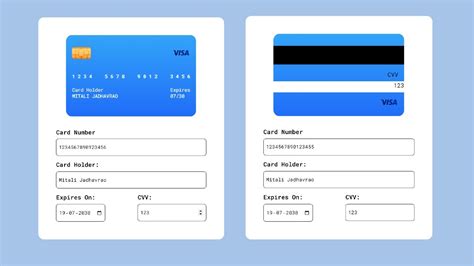 Image result for Card Form Web