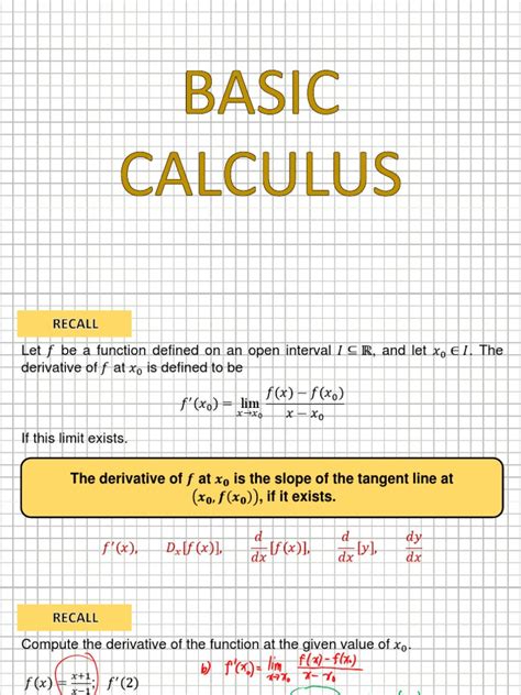 Image result for Basic Calculus