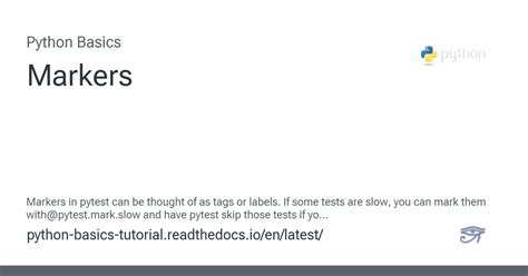 Image result for Python Markers