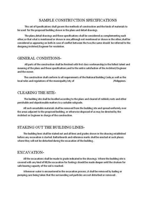 Image result for Construction Specifications Writing.pdf