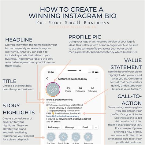 Toradh íomhá ar Instagram Profile with Bio Template