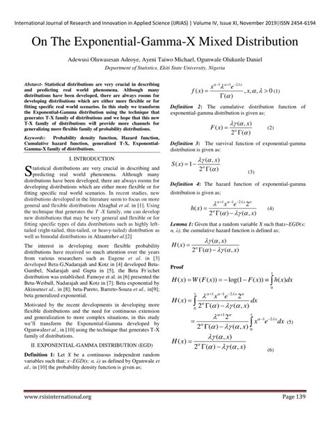 Mixed Exponential Distribution ಗಾಗಿ ಇಮೇಜ್ ಫಲಿತಾಂಶ