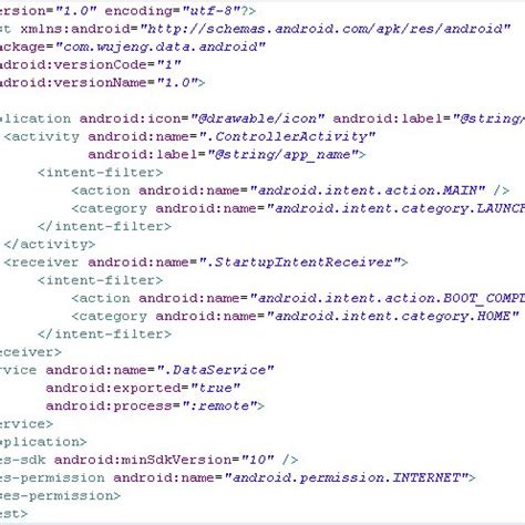 Image result for Info.xml Android