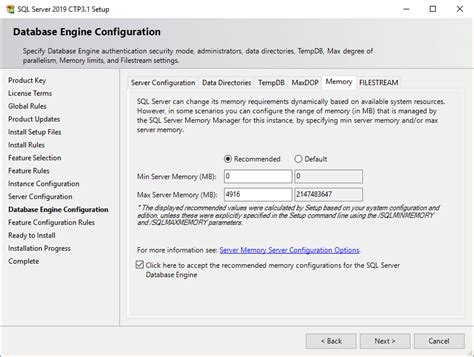 Image result for Database Server Memory