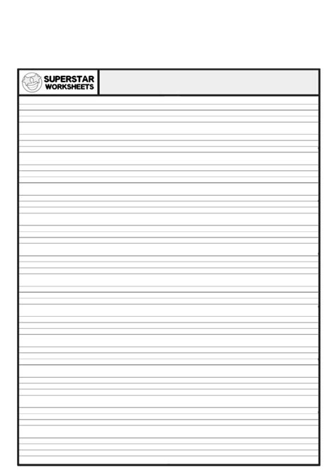 Image result for English Writing Worksheet Empty