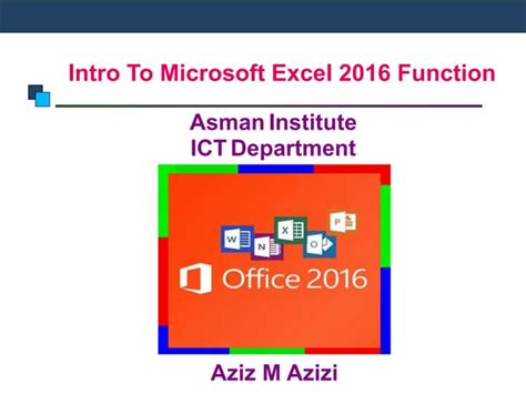 Image result for Microsoft Excel 2016 Function
