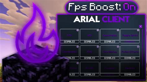 Minecraft FPS Boosting Client に対する画像結果