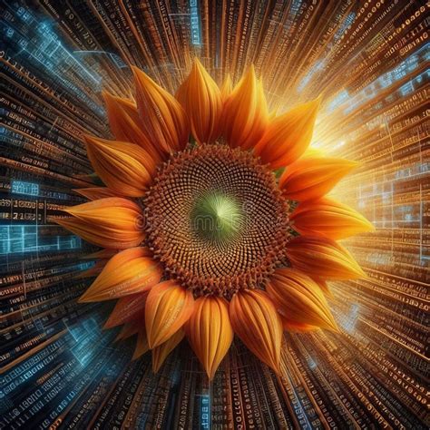 Toradh íomhá ar Close Up Matrix Code Screen