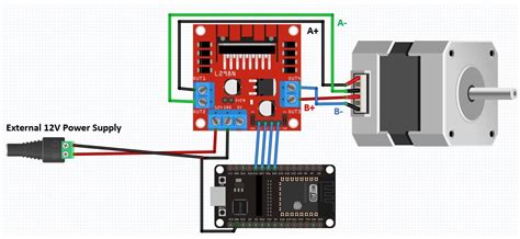 Toradh íomhá ar Simulation of Stepper Motor Circuit Diagram