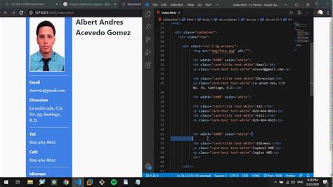 Afbeeldingsresultaten voor HTML CV Tutorials