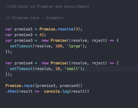 Toradh íomhá ar Example of Promise in JavaScript
