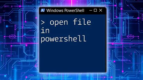 Image result for How to Open PowerShell From File