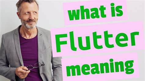 Toradh íomhá ar Flutter Meaning