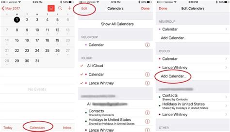Image result for Sharing Calendar in iPhone