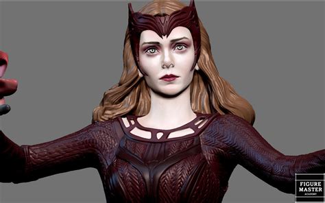 Afbeeldingsresultaten voor Scarlet Witch Multiverse of Madness 3D Model