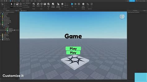 Image result for How to Make Viewport Menu Roblox Studio