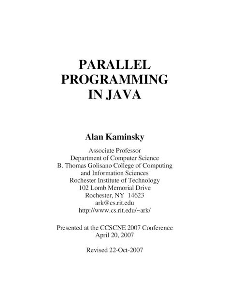 Image result for Java Parallel Programming