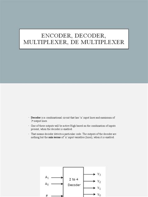 Multiplexer vs Encoder に対する画像結果