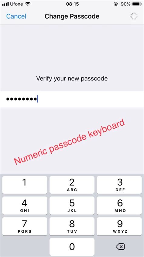 Afbeeldingsresultaten voor iPhone Passcode Number of Digits