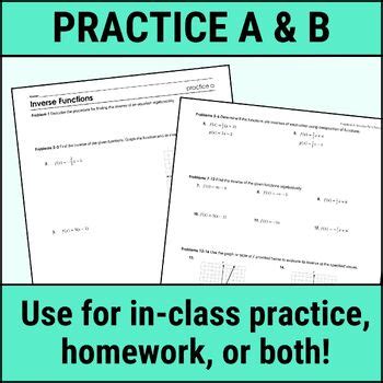 Inverse Functions Practice に対する画像結果