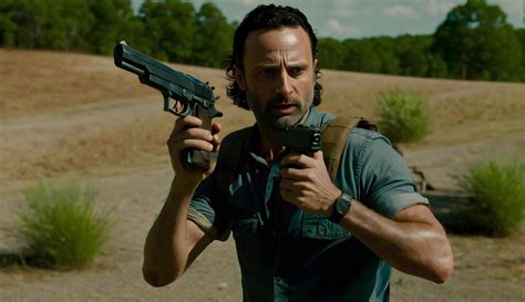 Afbeeldingsresultaten voor Rick Grimes Holding Python