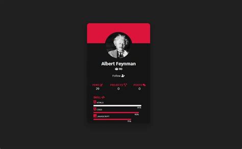 Image result for Profile Cards CSS