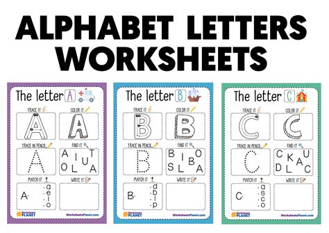 Image result for Letters of the Alphabet Worksheet