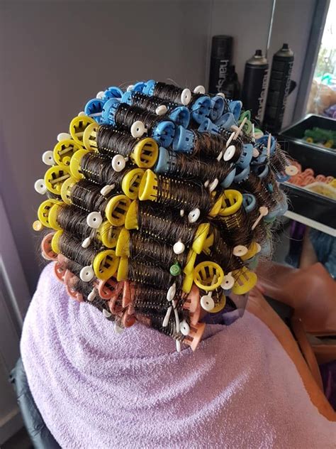 Image result for Roller Set Perm