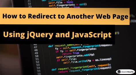 Image result for JavaScript Redirect