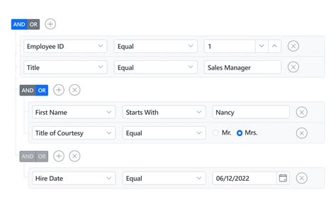 Image result for Angular Query Builder