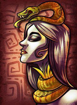 Image result for Orange Python Girl Drawing