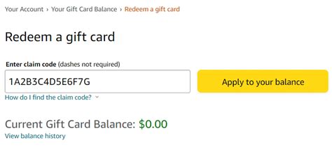 Image result for Amazon.com GC Redeem