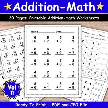Image result for Addition Fact Fluency Worksheets