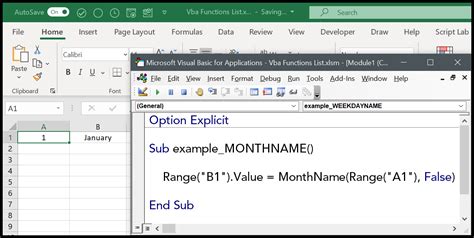 Image result for VBA Excel Code 09 for Month