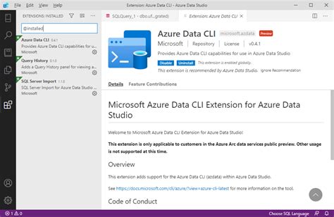 Image result for Azure Data Studio Features