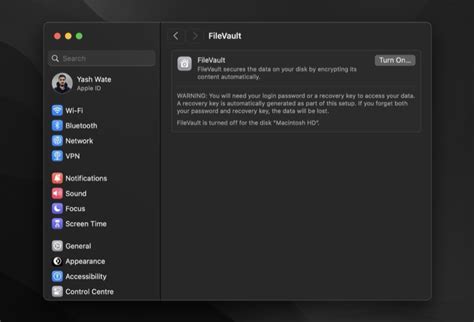 Image result for FileVault Setup