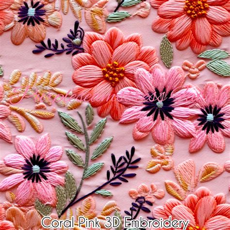Image result for Colours to Create 3D Embroidery
