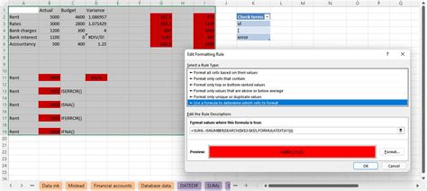 Image result for Spreadsheet Using Conditional Formatting Annotated
