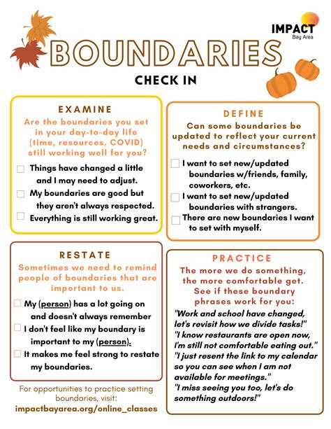 Setting Healthy Boundaries Worksheet に対する画像結果