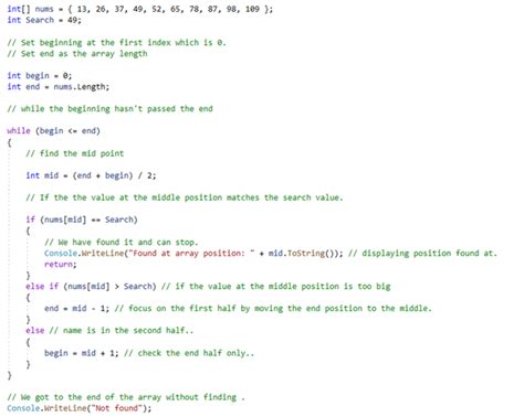 Image result for Mermaid Algorithm Binary Search