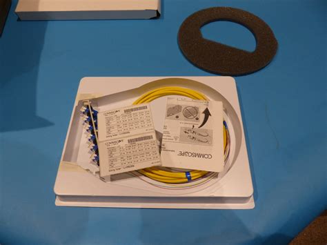 Image result for CommScope 6 Strand SM LC Coupler Panel