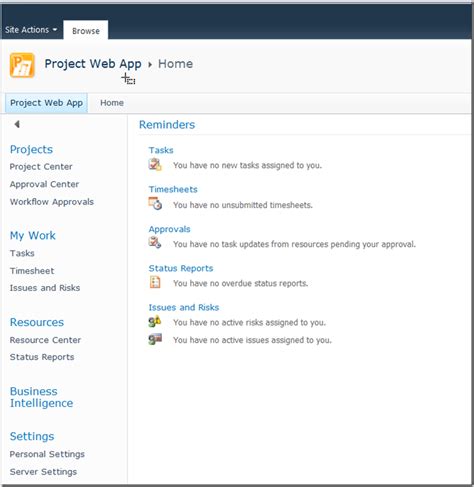 Image result for Project Web App